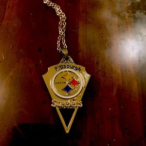 Steelers Necklace and Pendant